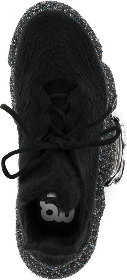 GROUNDS Moopie Breed Sprinkle sneakers Zwart - Foto 4