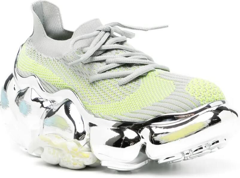 GROUNDS Moopie Chrome Scratch sneakers Grijs - Foto 3