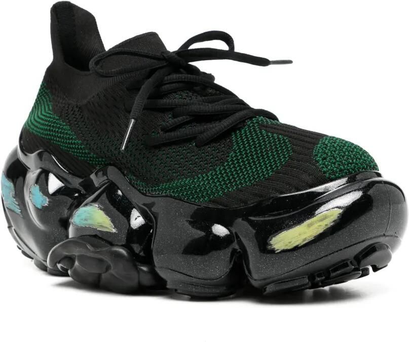 GROUNDS Moopie Chrome Scratch sneakers Zwart - Foto 3