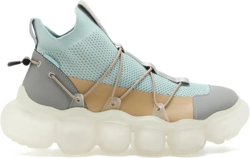 GROUNDS Sneakers met bubbelzool Blauw