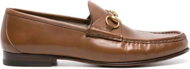 Gucci 1953 Horsebit leren loafers Bruin