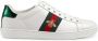 Gucci Ace sneakers met webstreep Wit - Thumbnail 1