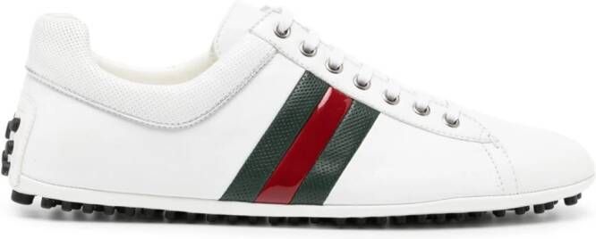 Gucci Ace leren sneakers Wit