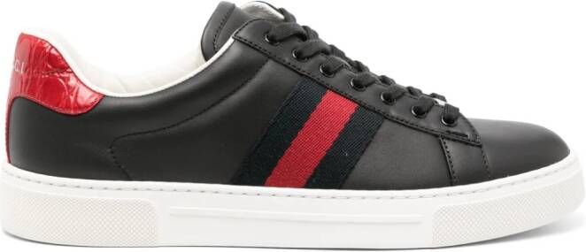 Gucci Ace leren sneakers Zwart