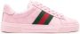 Gucci Ace sneakers met webstreep Roze - Thumbnail 1