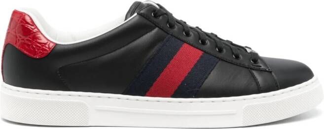 Gucci Ace sneakers met webstreep Zwart