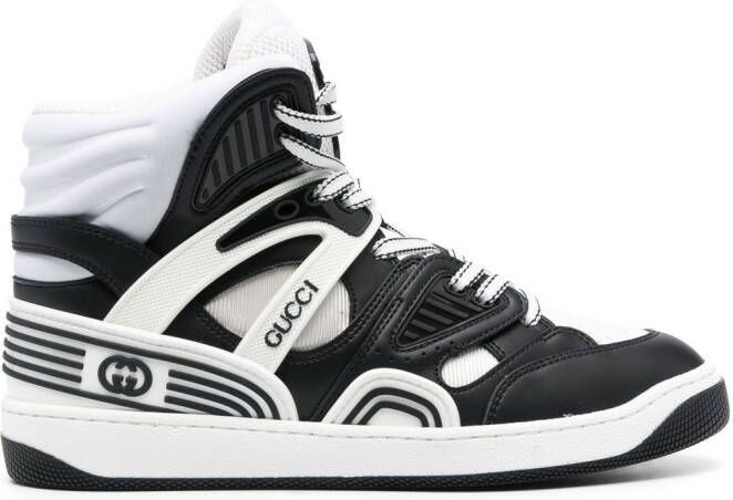 Gucci Geobasket high-top sneakers Zwart