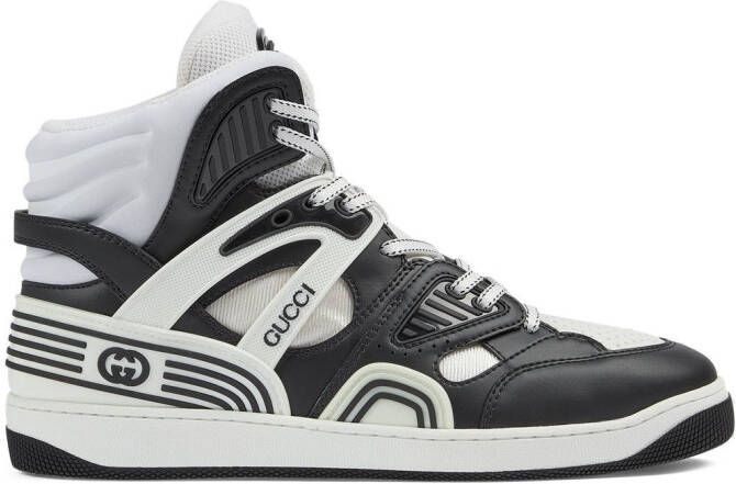 Gucci Basket high-top sneakers Zwart