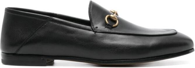 Gucci Brixton loafer van leer met horsebit