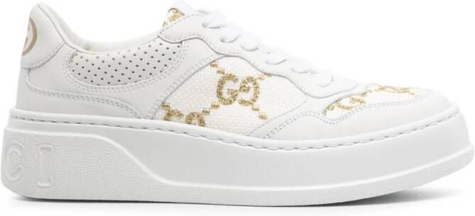Gucci GG low-top sneakers Wit