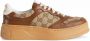 Gucci Sneakers met logo-reliëf Bruin - Thumbnail 1