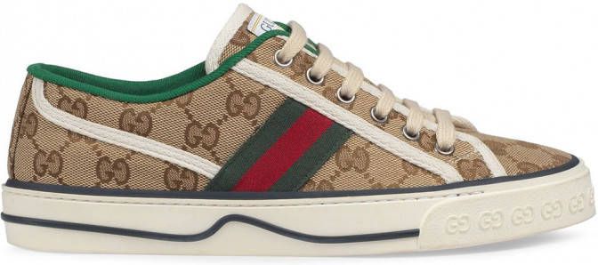 Gucci Tennis 1977 GG canvas sneakers Beige - Foto 1