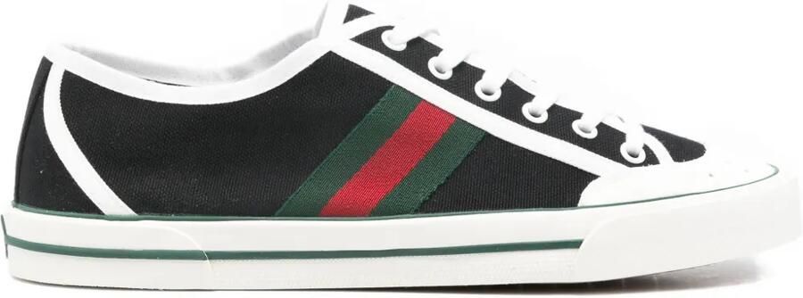 Gucci 1997 sneakers met Web-detail Zwart