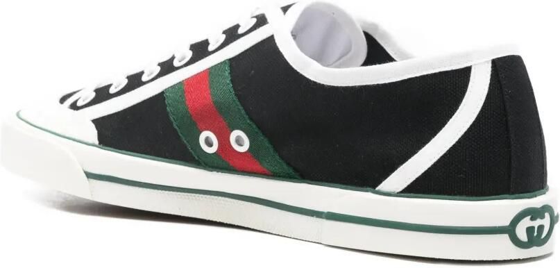 Gucci 1997 sneakers met Web-detail Zwart - Foto 4