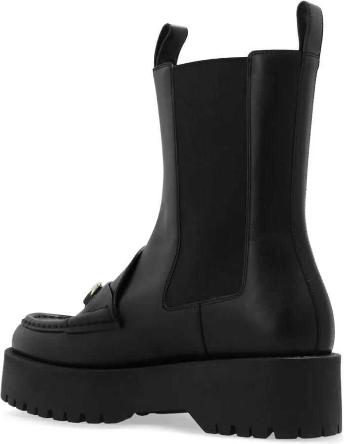 Gucci 45 mm Horsebit laarzen Zwart - Foto 2