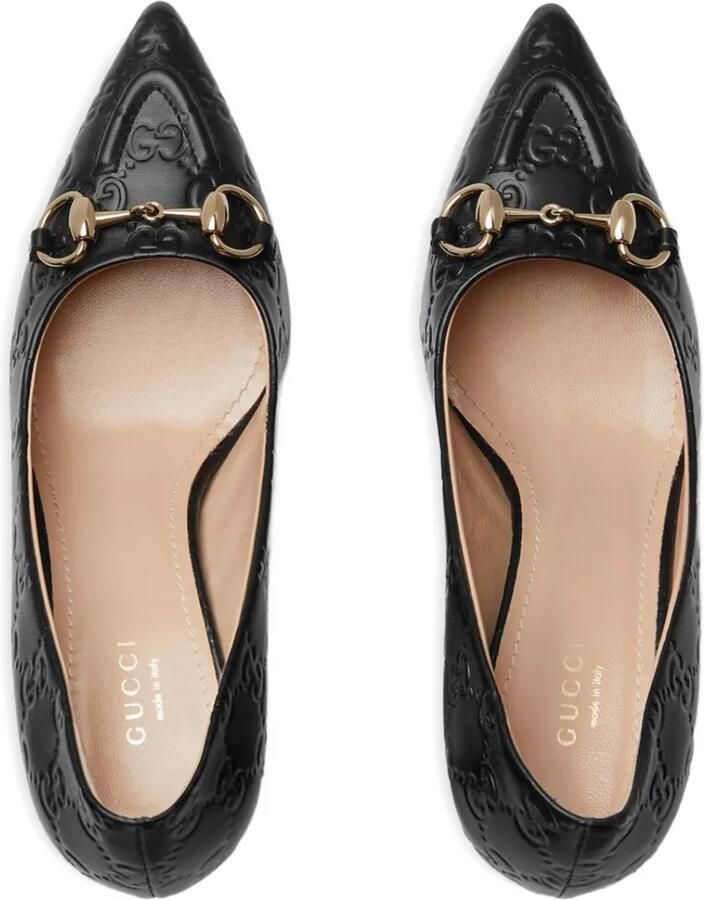 Gucci 8 5cm pumps met Horsebit-applicatie Zwart - Foto 2