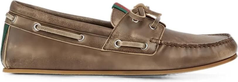 Gucci Bootschoenen Bruin
