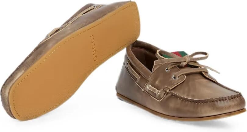 Gucci Bootschoenen Bruin - Foto 3