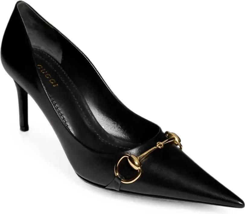 Gucci Donna leren pumps Zwart