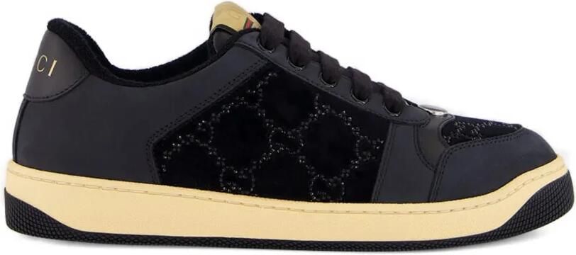 Gucci Gewatteerde sneakers met logodetail Zwart
