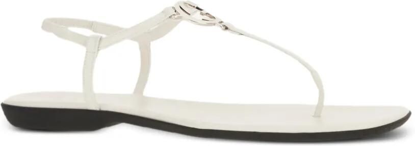 Gucci GG leren sandalen Wit - Foto 2
