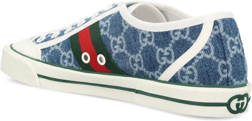 Gucci GG Supreme sneakers met webdetail Blauw - Foto 2
