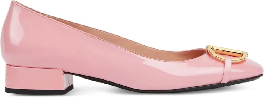 Gucci Half Horsebit platte pumps Roze