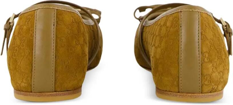 Gucci Horsebit ballerina's Bruin - Foto 2