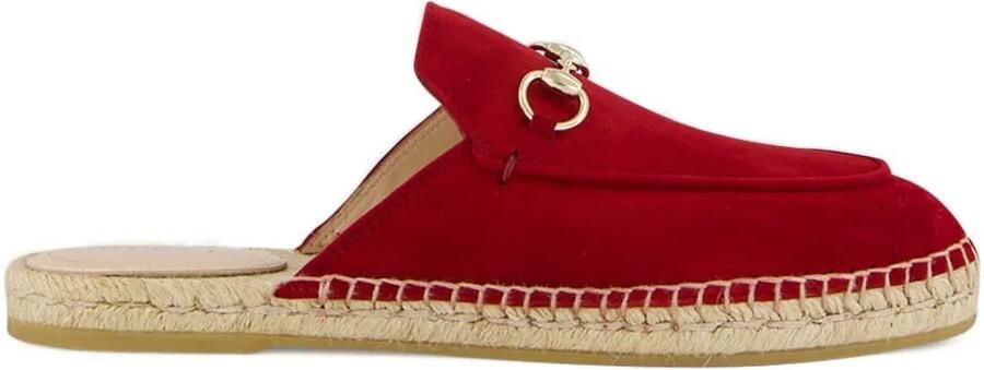 Gucci Horsebit espadrilles Rood