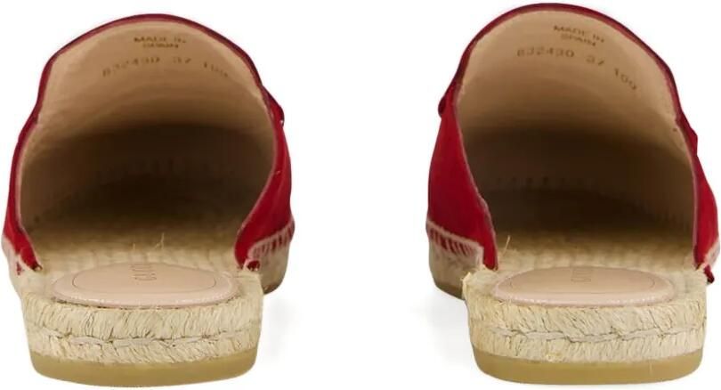 Gucci Horsebit espadrilles Rood - Foto 4