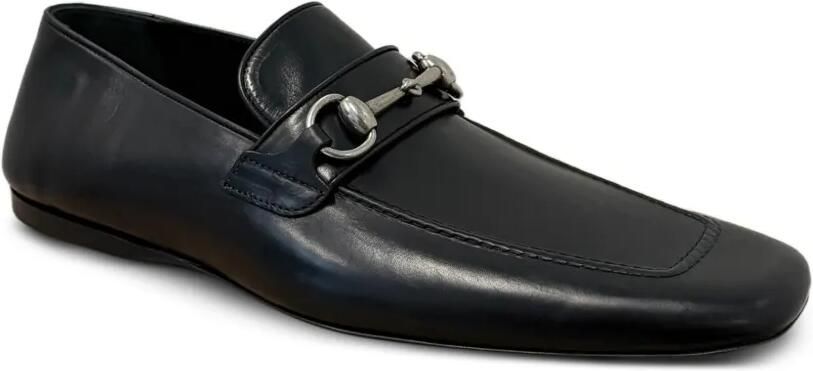 Gucci Horsebit leren loafers Zwart