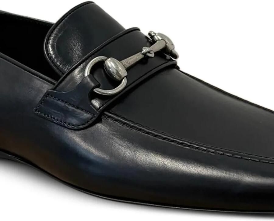 Gucci Horsebit leren loafers Zwart - Foto 2