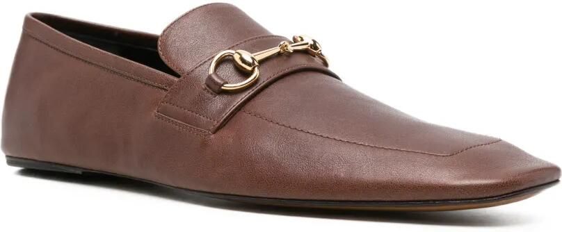 Gucci Horsebit loafers Bruin - Foto 3