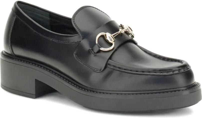 Gucci Horsebit loafers met plateauzool Zwart - Foto 3