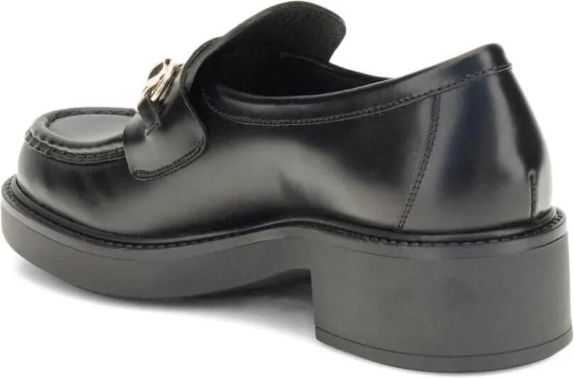 Gucci Horsebit loafers met plateauzool Zwart - Foto 2