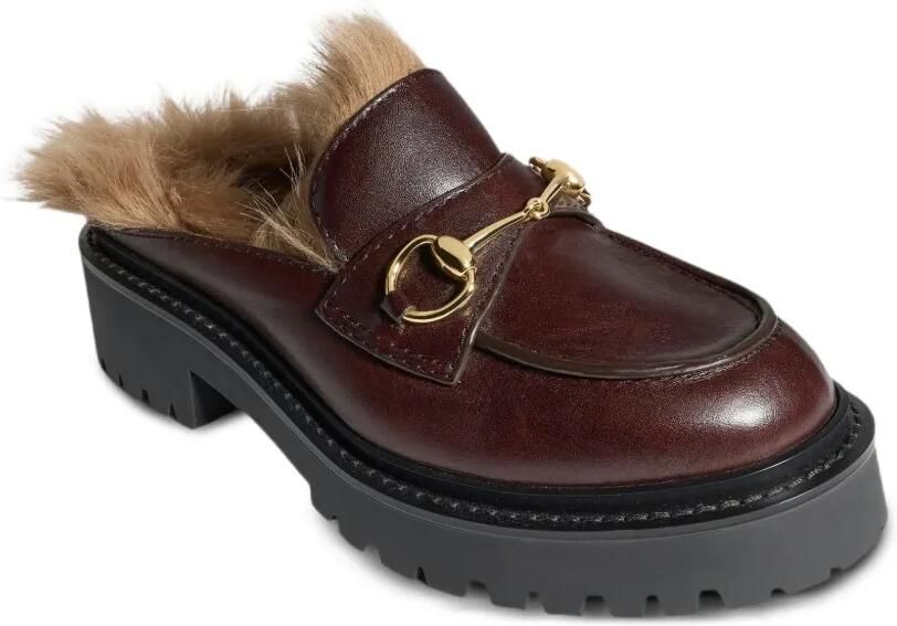 Gucci Horsebit muiltjes Bruin - Foto 3