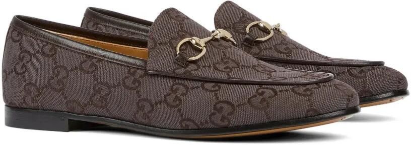 Gucci Jordaan loafers Bruin - Foto 5