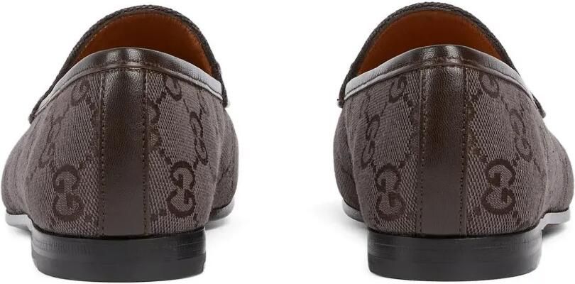 Gucci Jordaan loafers Bruin - Foto 4