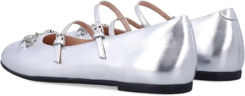 Gucci Kids Ballerina's met gespbandjes Grijs - Foto 3