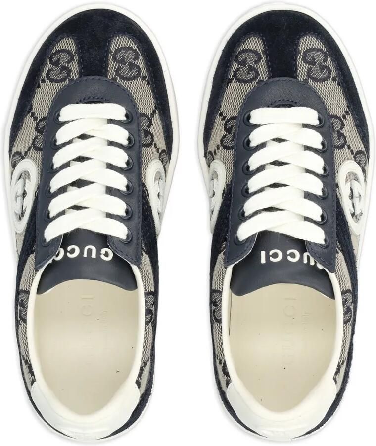 Gucci Kids G74 GG Supreme sneakers Blauw - Foto 2