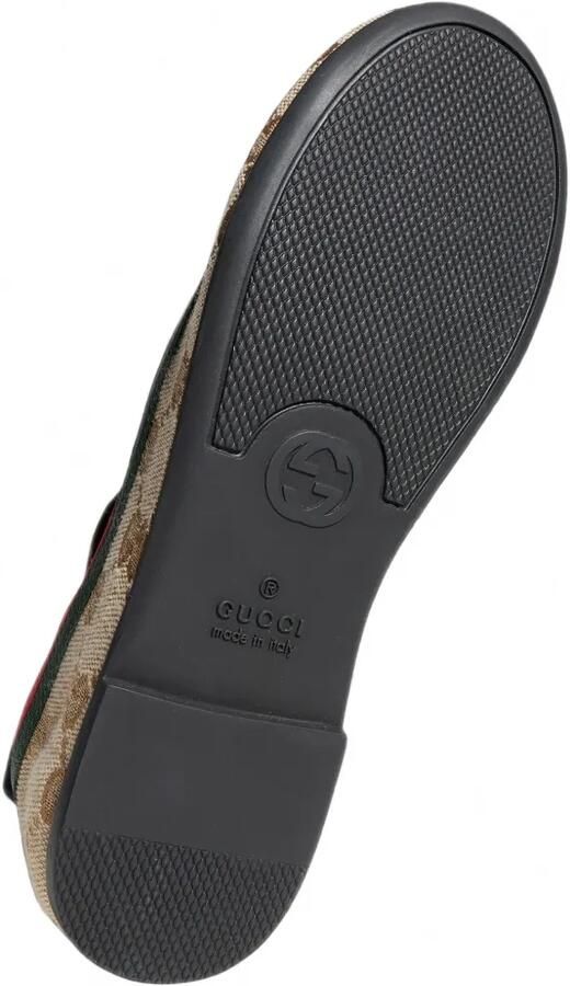 Gucci Kids GG canvas ballerina's met Interlocking G Beige - Foto 4