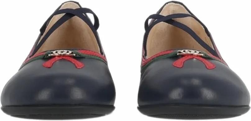 Gucci Kids Interlocking G ballerina's Blauw - Foto 3
