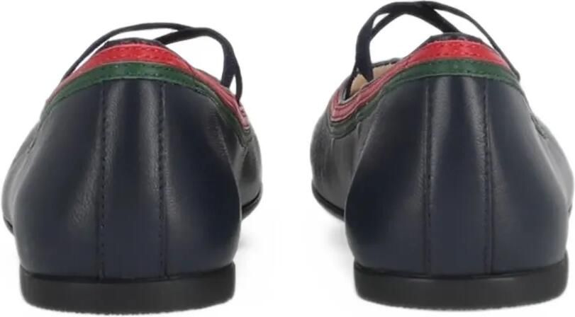Gucci Kids Interlocking G ballerina's Blauw - Foto 2