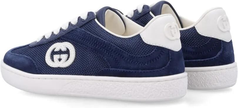 Gucci Kids Interlocking G sneakers Blauw - Foto 2