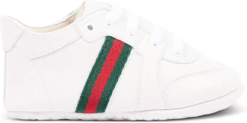 Gucci Kids Leren sneakers Wit - Foto 5