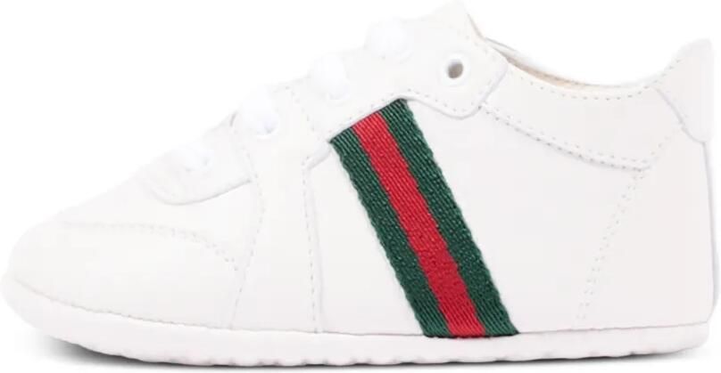 Gucci Kids Leren sneakers Wit - Foto 4