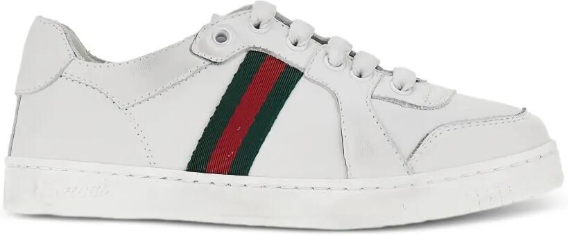 Gucci Kids Leren sneakers Wit - Foto 2