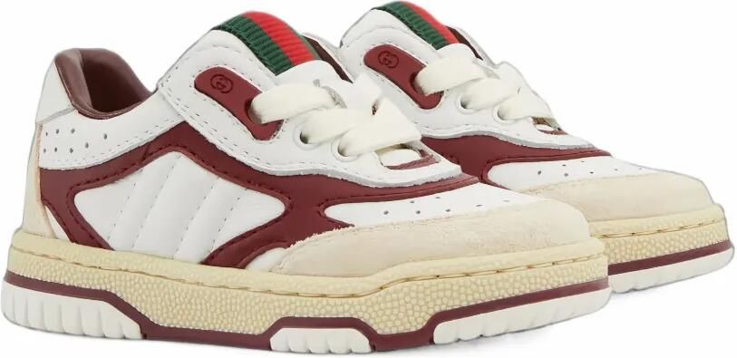 Gucci Kids Re-Web Interlocking G sneakers Wit