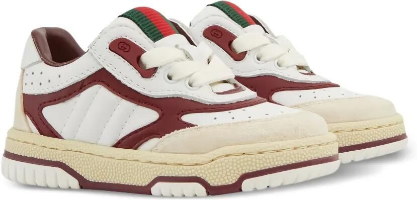 Gucci Kids Re-Web Interlocking G sneakers Wit