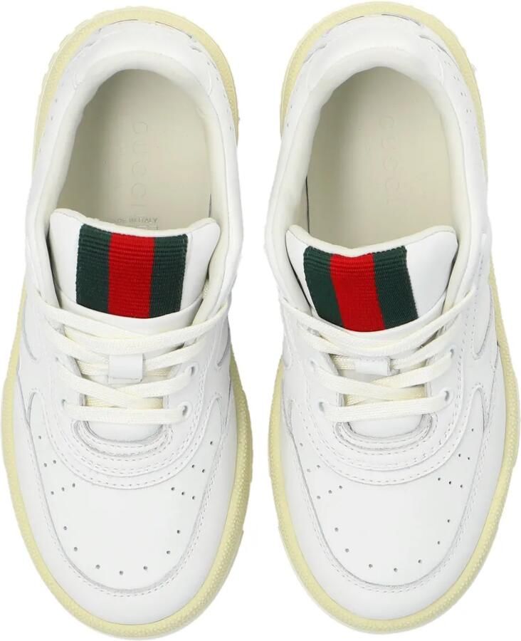 Gucci Kids Re-Web sneakers Wit